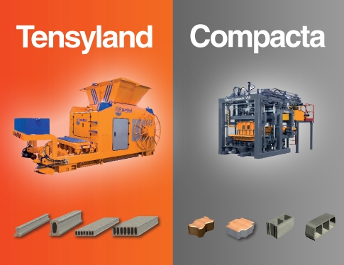 Concrete machinery to make blocks