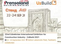 Prensoland at UZBUILD TASHKENT 2021, Uzbekistan