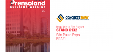 Prensoland at Concrete Show Brazil 2025